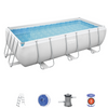 Steel Pro MAX Zwembad -Stevig Zwembad voor het Hele Gezin 404 x 201 x 100 cm